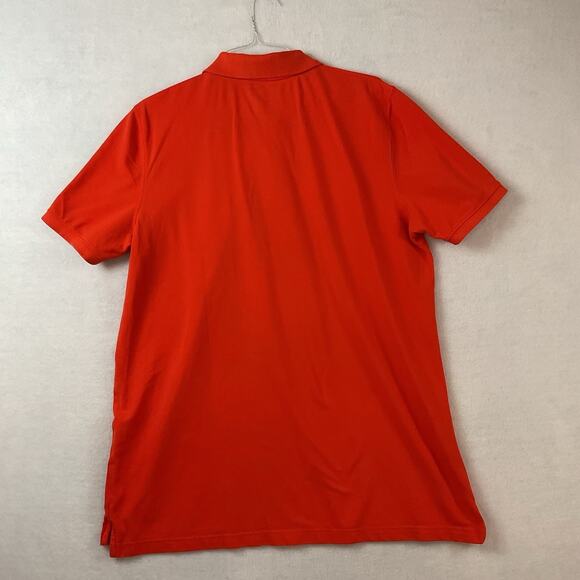 Foundry Supply Co Shirt Mens XLT Orange Knit Polo Short Sleeves Collar - Picture 5 of 8